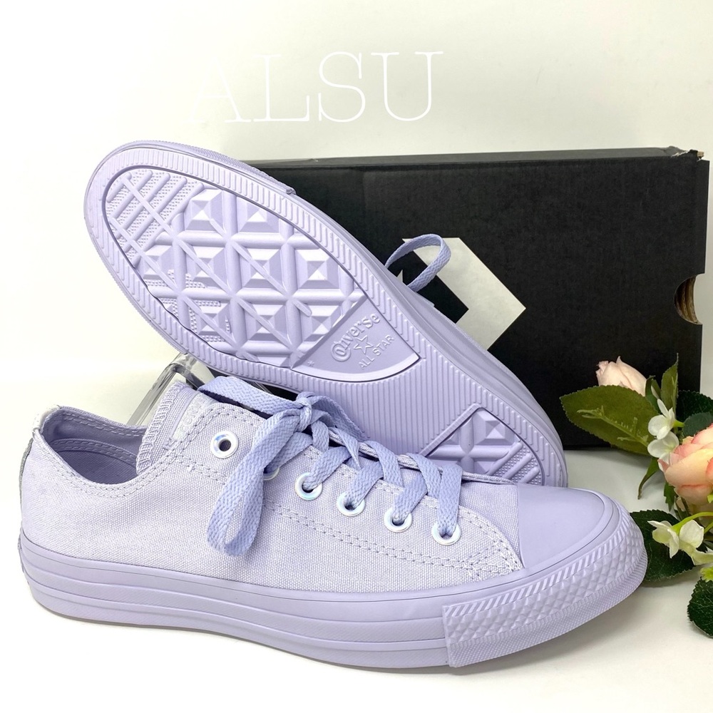 Converse Ctas Canvas Low Top Purple Oxygen W - Picture 3 of 8